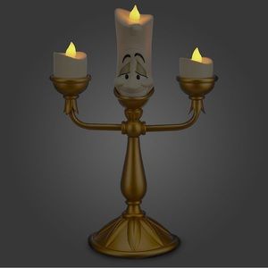 Disney Parks Exclusive Beauty and the Beast Light-Up Lumiere Candlestick Figure